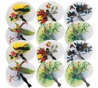 Fun Expressmini Paper Oriental Folding Fans (1 Dz)