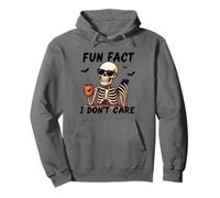 Fun Fact Halloween Costume Skeleton Ghost Witch Horror Pullover Hoodie