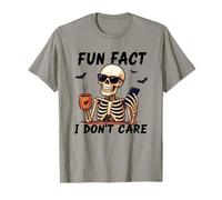 Fun Fact Halloween Costume Skeleton Ghost Witch Horror T-Shirt