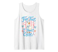 Fun Fact I Don't Care Sarcastic Silly Goose Meme Tank Top