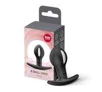 FUN FACTORY B Ball UNO | Weighted Anal Training Plug | Natural Movement Stimulation | Waterproof IPX7 | Silicone Anal Plug
