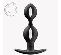 Fun Factory B Balls Duo Anal Beads 5 Inch, Black