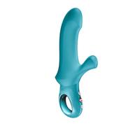 FUN FACTORY BI STRONIC Curve | Thrusting Rabbit Vibrator | Curved G-Spot Thrusting & Clitoral Stimulation | 8 Thrusting & 6 Vibration Modes | Waterproof IPX7 | USB-C Rechargeable
