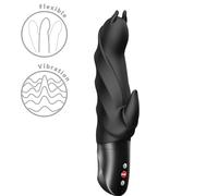 Fun Factory Darling Devil Flexible Rabbit Vibrator, Black