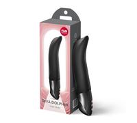 FUN FACTORY Diva Dolphin | G-Spot Vibrator with Curved Tip | 10 Vibration Modes | Waterproof IPX7 | Body-Safe Silicone