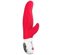 Fun Factory Lady Bi - Rabbit Vibrator Rechargeable Red Silicone