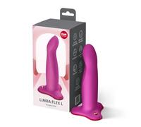 FUN FACTORY LIMBA Flex L | Large Moldable Dildo | Flexible Core | Strap-On Compatible | Suction Cup Base | Anal & Vaginal Use | Body-Safe Silicone