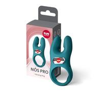FUN FACTORY N?S PRO | Vibrating Penis Ring for Couples | Dual Motor Cock Ring | 7 Vibration Modes | Clitoral Stimulation | Waterproof IPX7 | USB-C Rechargeable