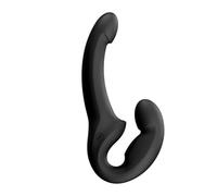 Fun Factory Share Lite Black Double Dildo Strapless Harness Free Silicone