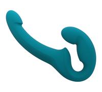 Fun Factory Share Lite Silicone Strapless Strap-On Deep Sea Blue