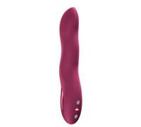 FUN FACTORY Stronic Wave | Pulsator | G-Spot Vibrator with Thrusting | Wavy Silicone Shaft | 10 Modes | Waterproof & USB-C