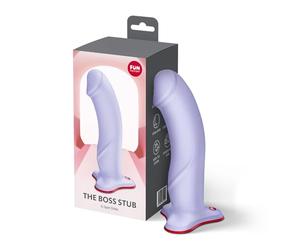 FUN FACTORY The Boss Stub | Dildo | Strap-On & Suction Cup | 18.2 cm Length | Ergonomic Silicone | Anal & G-Spot Suitable | Waterproof