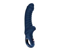 FUN FACTORY Tiger | Vibrator | G-Spot Vibrator with Loop Handle | 12 Modes | Ribbed Silicone Shaft | Waterproof & USB-C