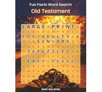 Fun Facts Word Search: Old Testament: 36 Bible-Themed Word Search Puzzles Featuring Stories, Prophets, Kings, Miracles, and Places from the Old ... (Fun Facts Word Search: History Series)