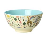 Fun Fair melamine bowl Blue S