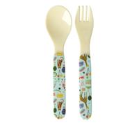 Fun Fair melamine cutlery Light blue one size
