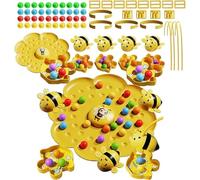 Fun Family Outdoor Toy 2025 Edition - Busy Buzy Bees Game, Magnetic Bee String Game, Suitable for Kids Ages 4 and up Playing, Enhance Children's Wisdom