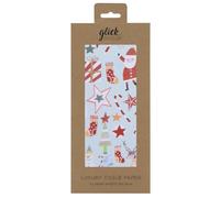 Fun Festivities Kids Blue Glick 4 Sheets Tissue Wrapping Paper 50 x 75 cm