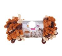 Fun Finger Loops Yarn 1pc 100g Thick Yarn for Knitting DIY Finger Loop Yarn Hand Knitted Home Pillow Blanket Circle Line Chenille Yarn(Color-32)