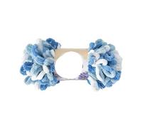 Fun Finger Loops Yarn 6pc DIY Finger Loop Yarn Hand Knitted Home Pillow Blanket Finger Circle Yarn Thick Hand Knitting Polyester Yarn Chunky Yarn(Color-10)