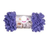 Fun Finger Loops Yarn Chenille Yarn Thread for Hand Woven Blanket, Finger Loop, Puffy, Soft, Chunky, Scarf, Mat, Knitting, Crochet Wool, 100g(Color-24)