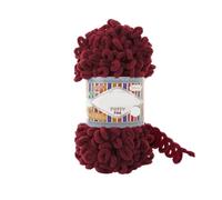 Fun Finger Loops Yarn Fine Yarn 100g No Needles No Hook Finger Crochet Easy Knitting Plush Soft Blanket Bulky Loop(Color-35)