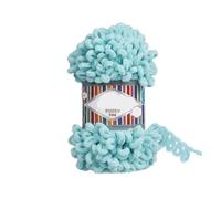 Fun Finger Loops Yarn ， Puffy Fine Loop Yarn 100g for Finger Knitting No Needles No Hook Multicolor(Color 17)