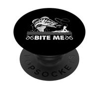 Fun Fishing Bite Me PopSockets Adhesive PopGrip