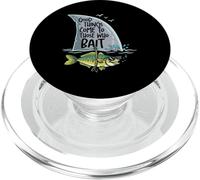 Fun Fishing Good Things Come to those who Bait PopSockets PopGrip for MagSafe