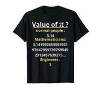 Fun funny pi day pi joke math science math puns nerds jokes T-Shirt