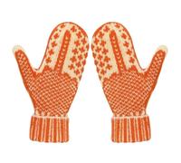 Fun Gag Middle Finger Mittens, Cozy Knit with a Hidden Attitude, Funny Christmas Gifts & White Elephant Party for Adults (1)