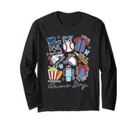 Fun Game Day Sports Celebration Graphic Baseball Long Sleeve T-Shirt