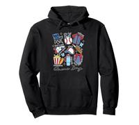 Fun Game Day Sports Celebration Graphic Baseball Pullover Hoodie