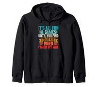 Fun & Games Until You Find Your Key - Lock Picker Zip Hoodie