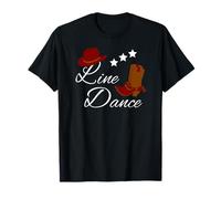 Fun gift for line dancer with the line dance T-Shirt