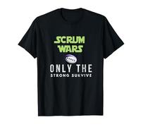 Fun Gift Scrum Wars Rugby T-Shirt, Adults and Kids