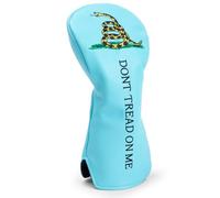 Fun Golf Club Head Covers 4 Models Available 1pc Driver Headcover, 3 5 Fairway Wood Head Cover, Rescue Hybrid Headcovers or 3pcs Golf Headcovers Set 1 3 h (Blue- Driver Cover)
