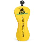 Fun Golf Club Head Covers 4 Models Available 1pc or 3pcs Driver Headcover, 3 5 Fairway Wood Head Cover, Rescue Hybrid Headcovers (Yellow- Fairway Cover)