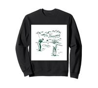 Fun Golfer Swings with Style on the Fairway Club Green, Gift Sweatshirt