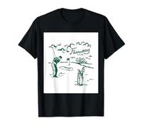 Fun Golfer Swings with Style on The Fairway Club Green, Gift T-Shirt