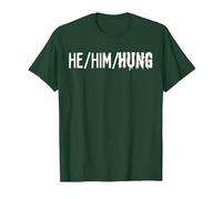 Fun Graphic-he/him/Hung T-Shirt, Men, Dark Green, XX-Large