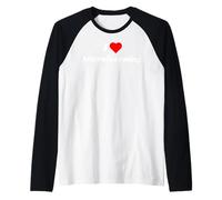 Fun Graphic-I Love Microlearning Raglan Baseball Tee