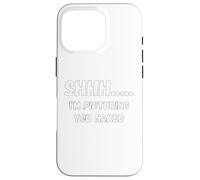Fun Graphic-Shhhh I'm picturing you naked Case for iPhone 16 Pro
