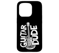 Fun Guitar Dude Phrase For Music Fans Case for iPhone 15 Pro