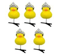 Fun Hairpin Realistic Duck Animal Hat Bundles Hair Valet Clips for Lady Girl Teenagers