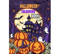 Fun Halloween Coloring Book for Kids: 50+ Cute & Spooky Pages of Pumpkins, Ghosts, Witches, and Trick-or-Treat Fun - Perfect for Ages 4-8