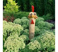 Fun Hidden Chicken Garden Decoration, Unusual Garden Ornaments, Funny Long Neck Chicken Gardening Gift This Funny Chicken Will Liven up Your Garden Funny (1pc-b)