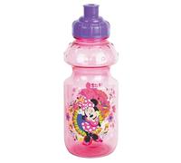 Fun House Disney Minnie Flowers 006314 Transparent Water Bottle 350 ml