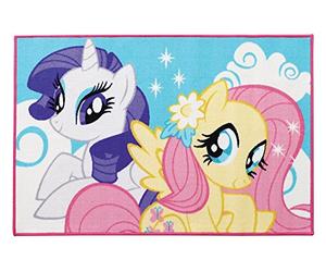 FUN HOUSE My Little Pony 712529 Rectangular Children's Rug Polyester 120 x 80 x 0.5 cm Pastel