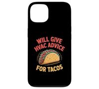 Fun HVAC Technician Taco Joke Humor Certified Tech Mechanics Case for iPhone 13